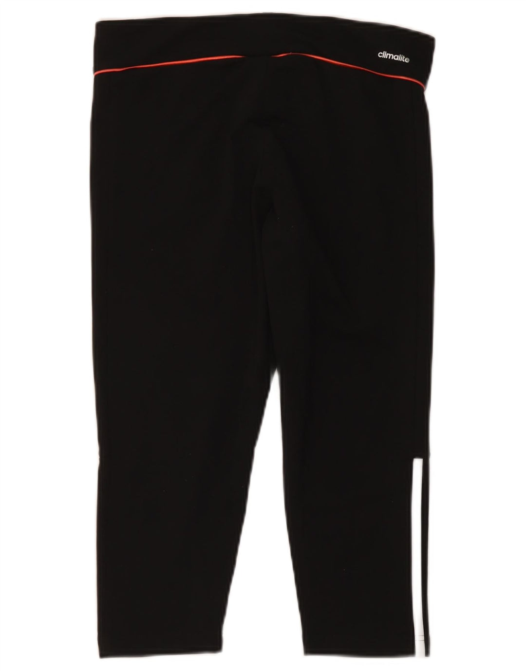Adidas Γυναικεία κολάν Capri Climalite UK 12/14 Μεσαίο μαύρο πολυεστέρα