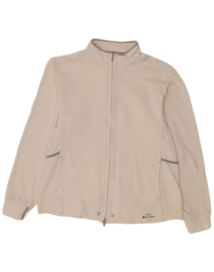 Ανδρική φόρμα Champion Easy Fit Top Jacket XL Λευκό βαμβακερό