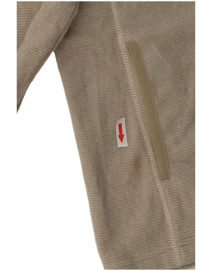 Jack Wolfskin Γυναικείο Fleece Jacket UK 8/10 Small Beige Polyester