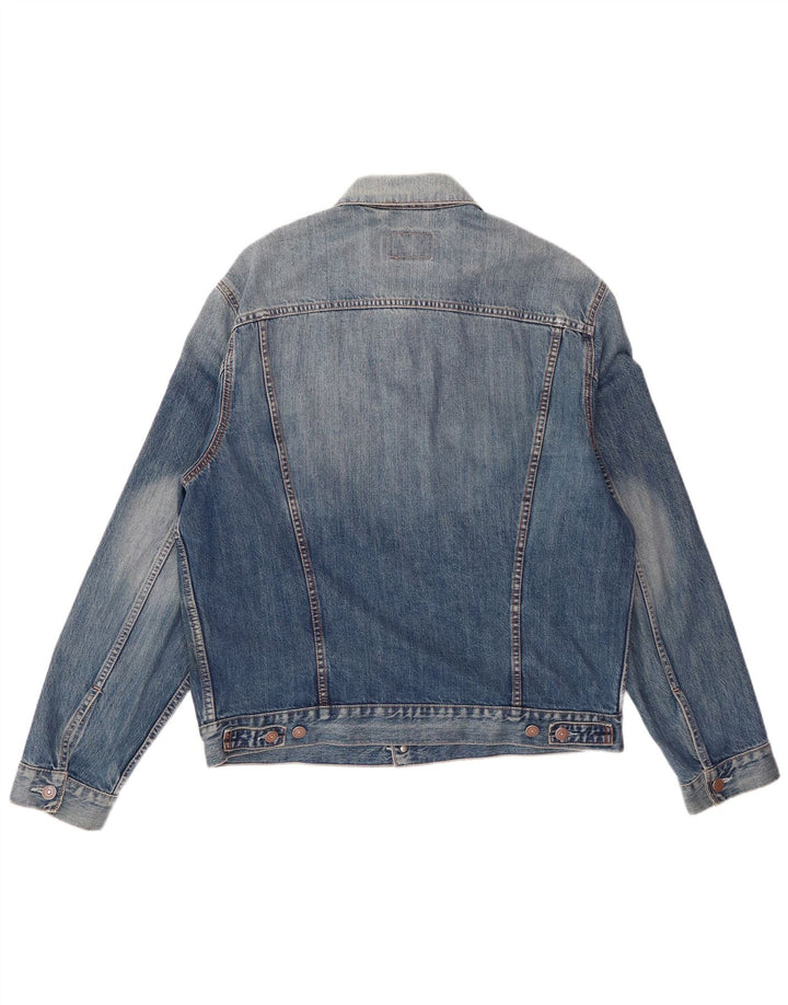 Levi's Mens 70550 Τζιν μπουφάν UK 40 μεγάλο μπλε βαμβακερό