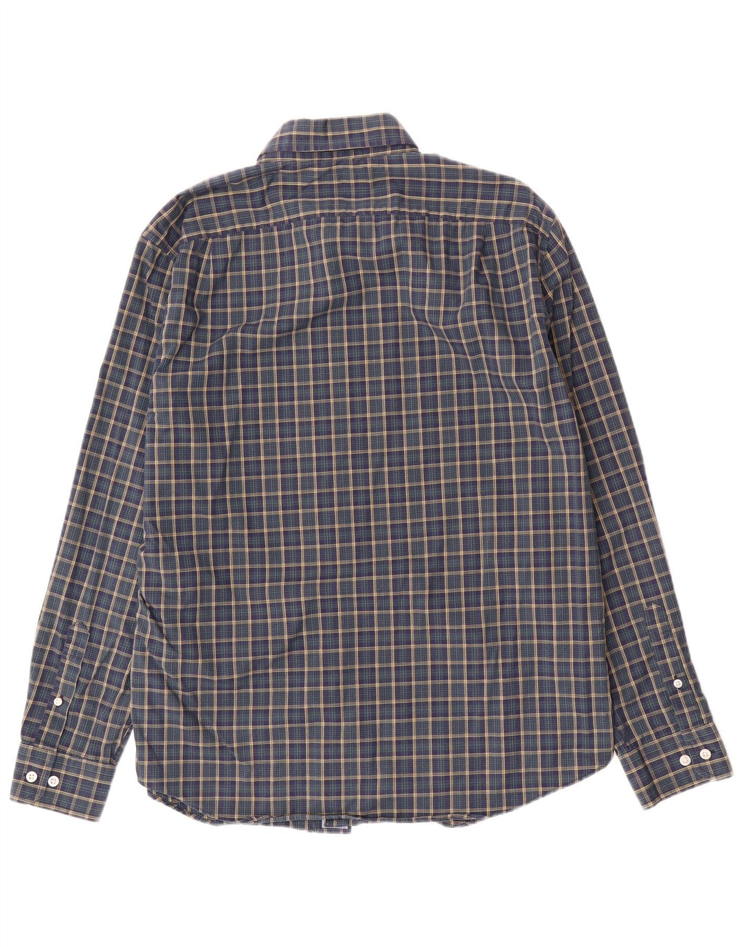 Ανδρικό πουκάμισο Nautica Large Navy Blue Check Cotton