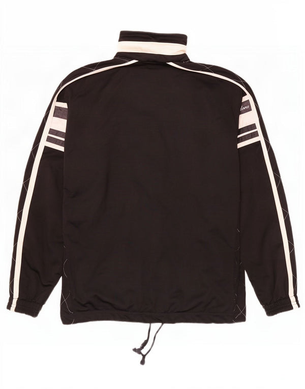 Γυναικεία φόρμα γραφικών Diadora Top Jacket UK 12 Medium Black Colourblock