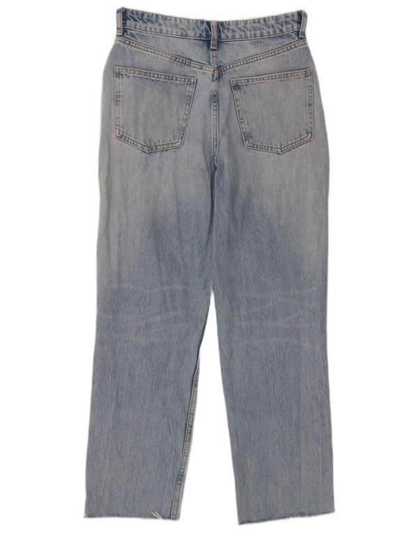 Zara Γυναικείο Ψηλόμεσο Τζιν EU 36 XS W26 L25 Μπλε βαμβακερό
