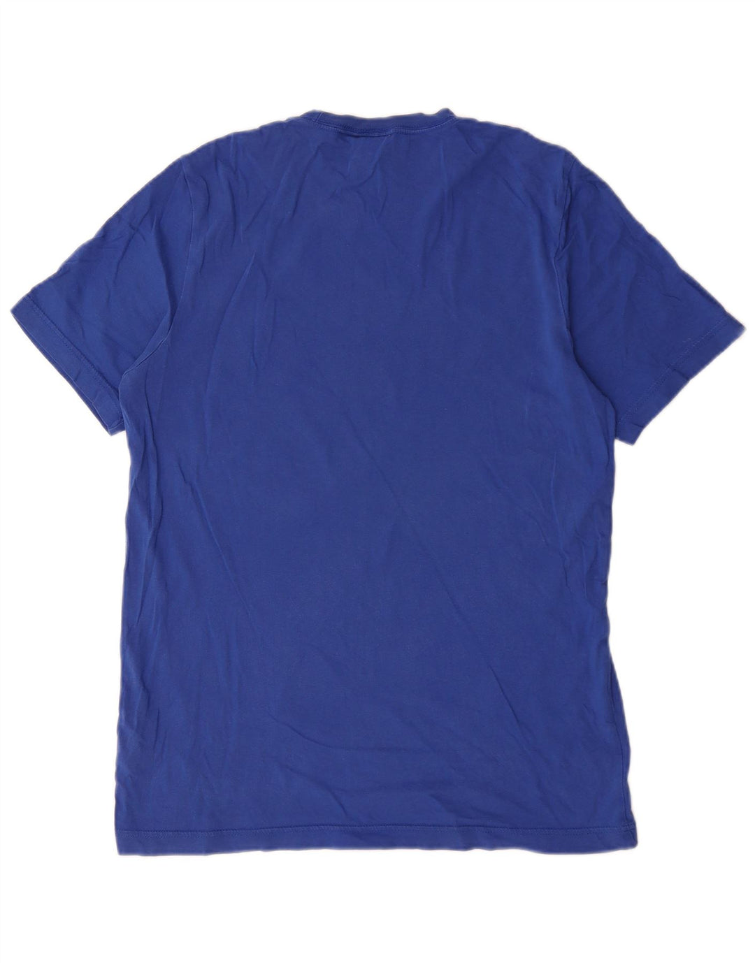 Ανδρικό T-Shirt Adidas Top Βαμβακερό μεσαίο Navy Blue
