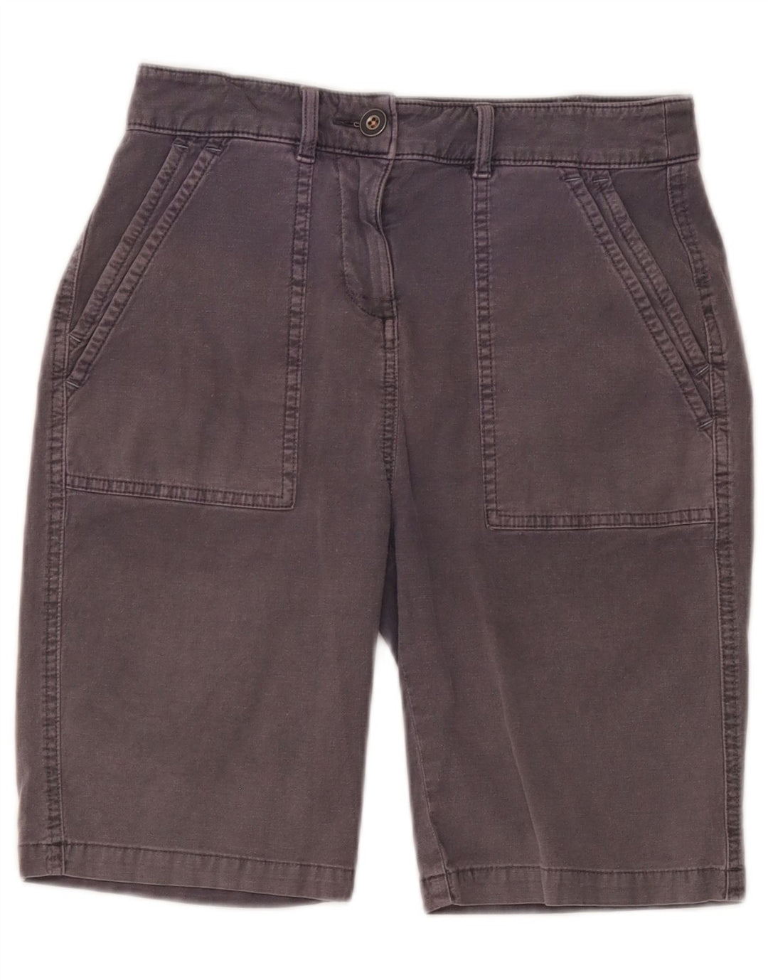 White Stuff Γυναικείο σορτς Chino UK 8 Small W28 Γκρι βαμβακερό