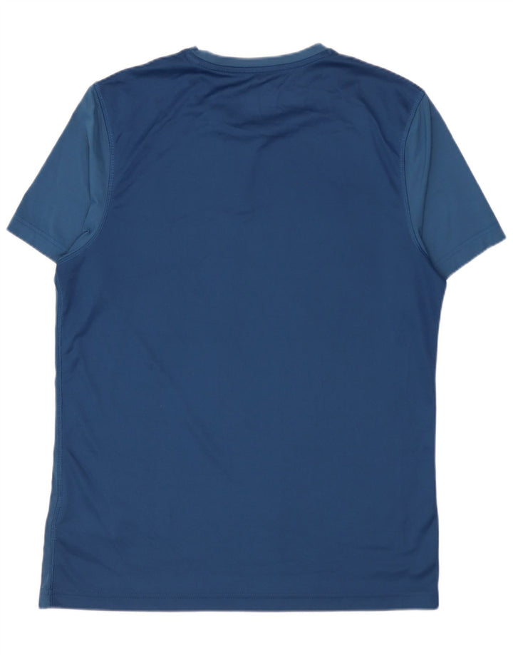 Ανδρικό T-Shirt Reebok Top Medium Blue Nylon