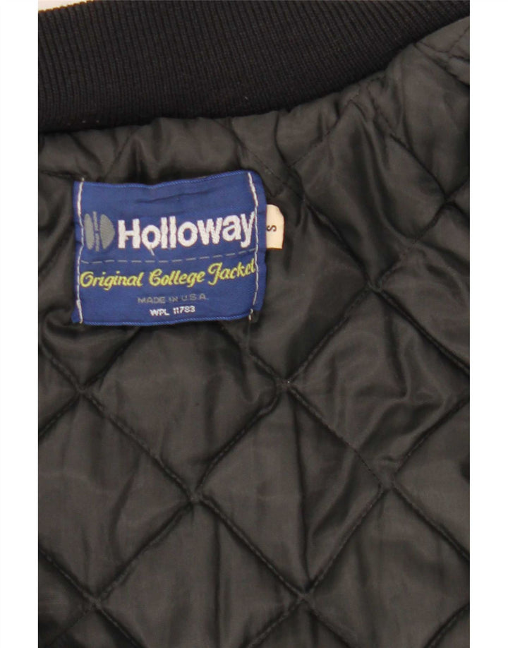 Ανδρικό μπουφάν Holloway Varsity UK 36 Small Black