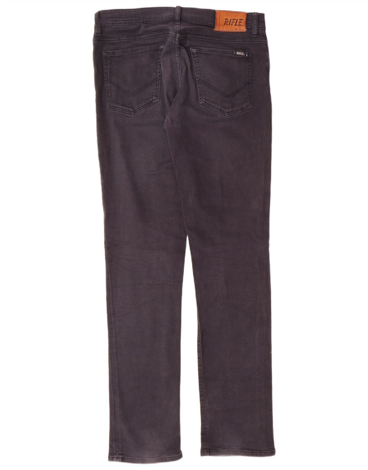 RIFLE Ανδρικό Slim Jeans W34 L34 Γκρι βαμβακερό