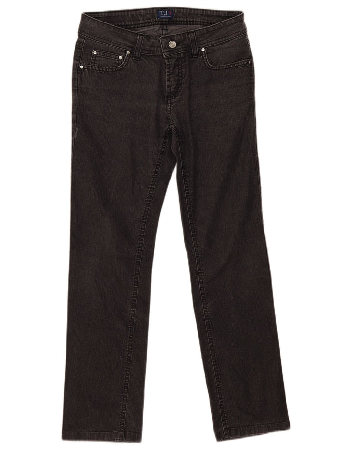 Γυναικείο τζιν Trussardi ίσιο W26 L27 Γκρι βαμβακερό