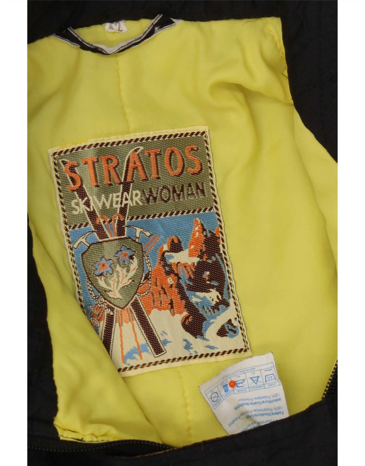 Stratos γυναικεία φόρμα σκι IT 42 Medium Black Nylon