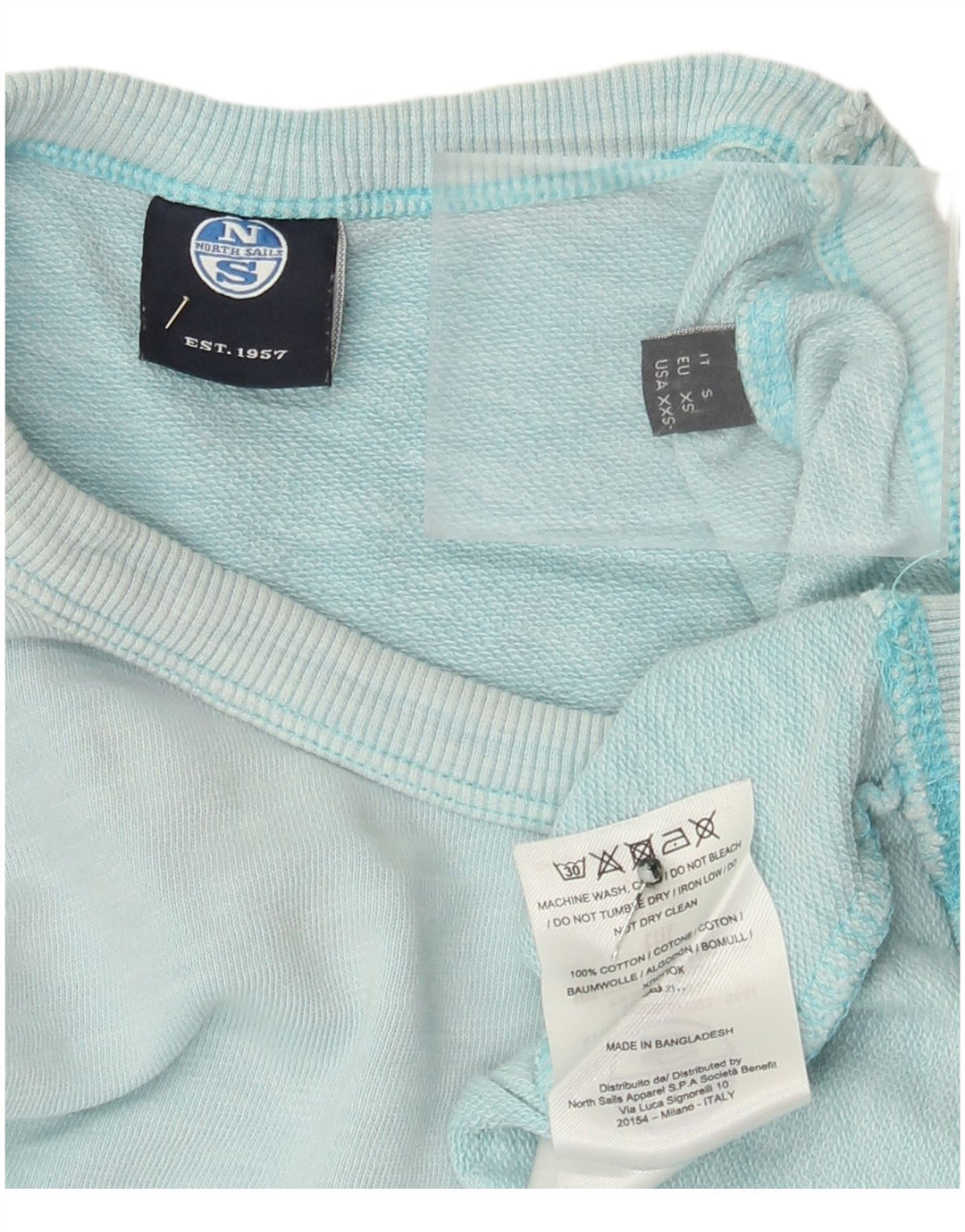 Ανδρικό φούτερ North Sails Jumper Μικρό Μπλε Βαμβακερό