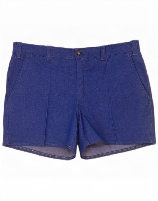 Vintage Ανδρικό σορτς Chino IT 52 XL W36 Blue Trevira