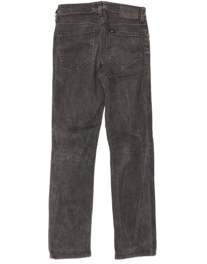 Lee Womens Marion Straight Jeans W28 L33 Γκρι βαμβακερό