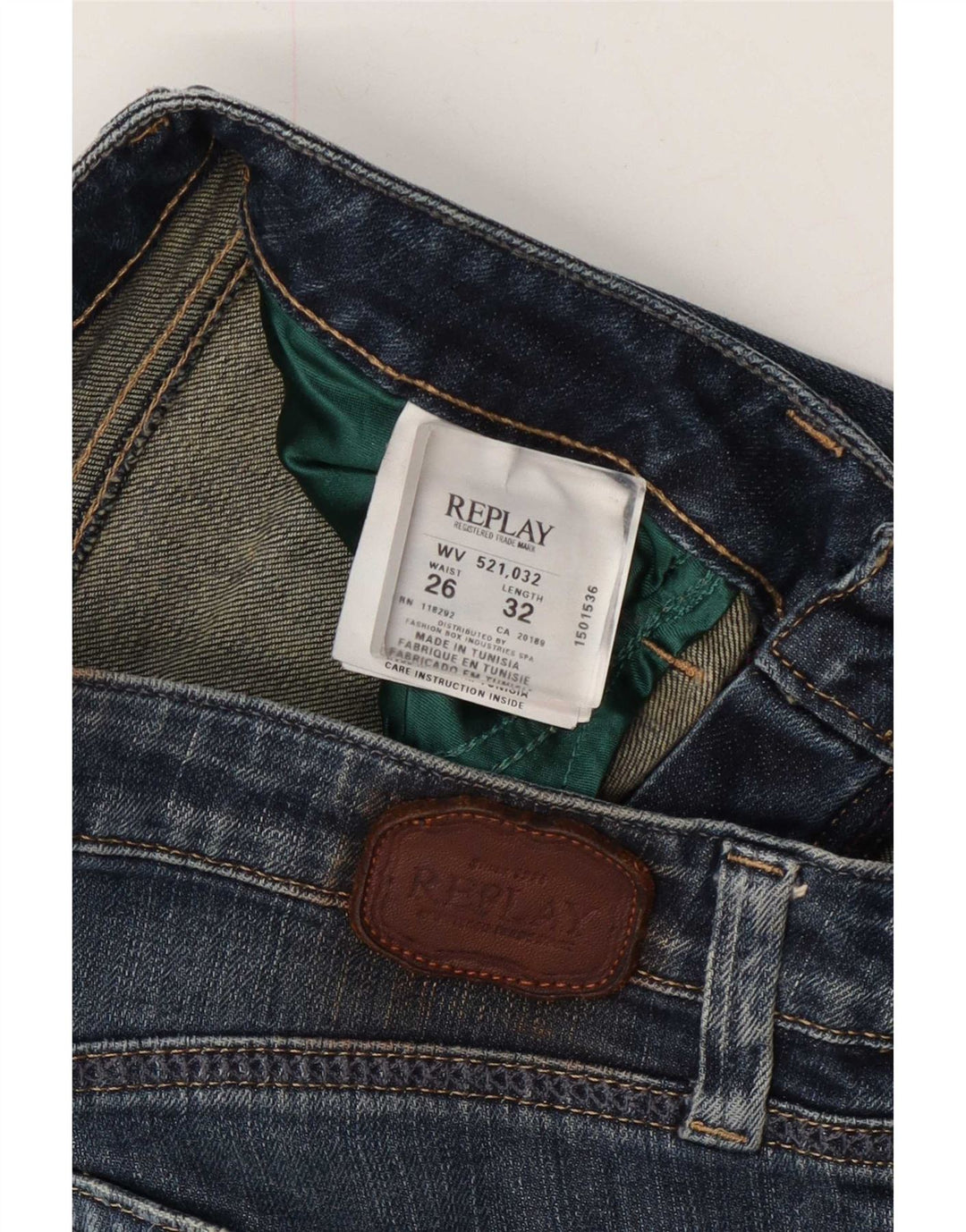 Replay Γυναικείο Slim Jeans W26 L32 Μπλε βαμβακερό