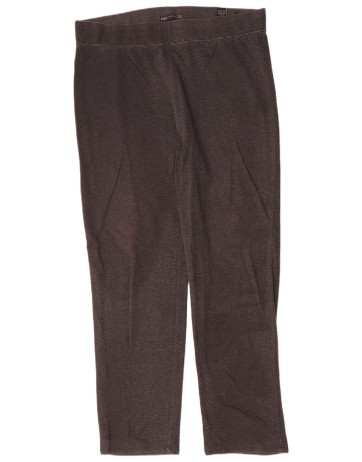 Marks & Spencer Γυναικείο Κολάν UK 20 2XL Γκρι βαμβακερό