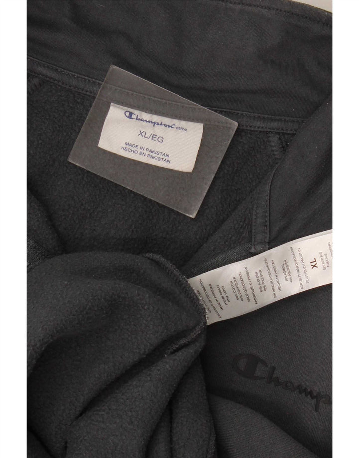 Ανδρικό φούτερ Champion με φερμουάρ Jumper XL Γκρι βαμβακερό
