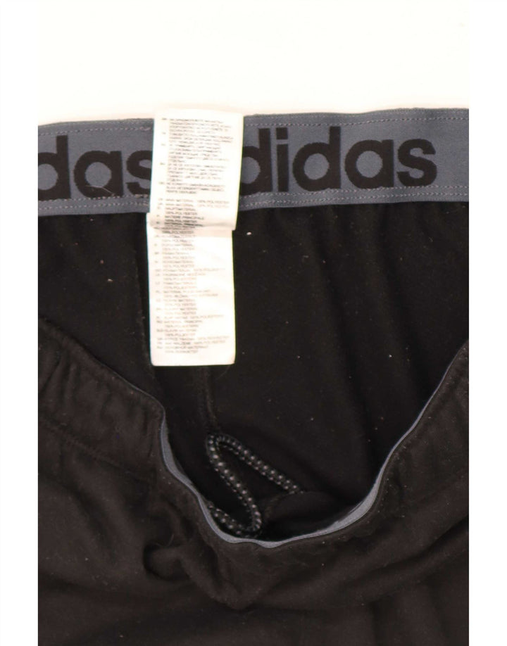 Ανδρική αθλητική φόρμα Adidas Παντελόνι μεγάλο μαύρο πολυεστέρα