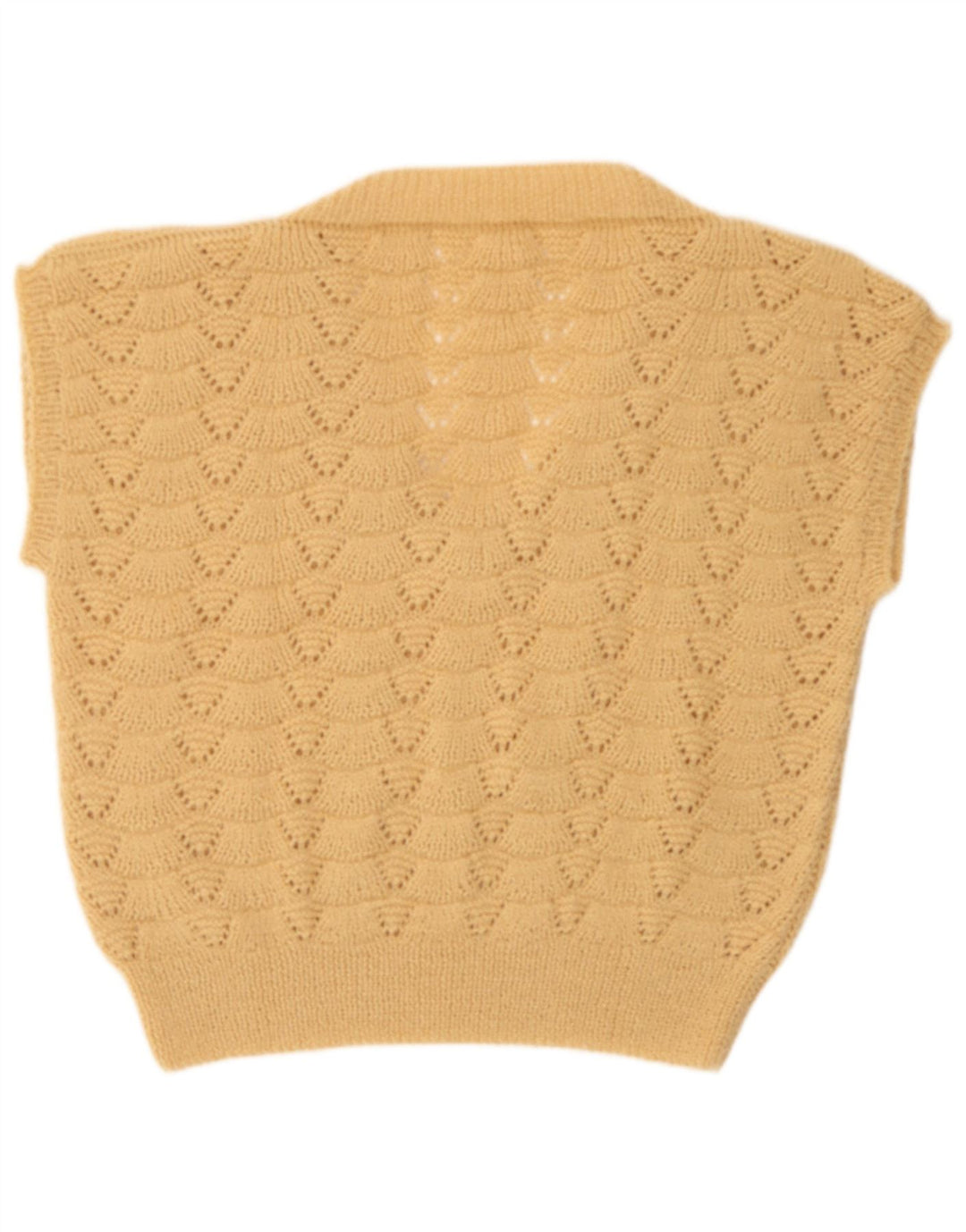 Vintage γυναικείο γιλέκο Tank Top UK 16 Large Beige