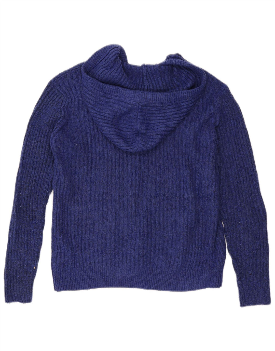 Marks & Spencer Γυναικείο πουλόβερ με κουκούλα UK 14 Medium Navy Blue