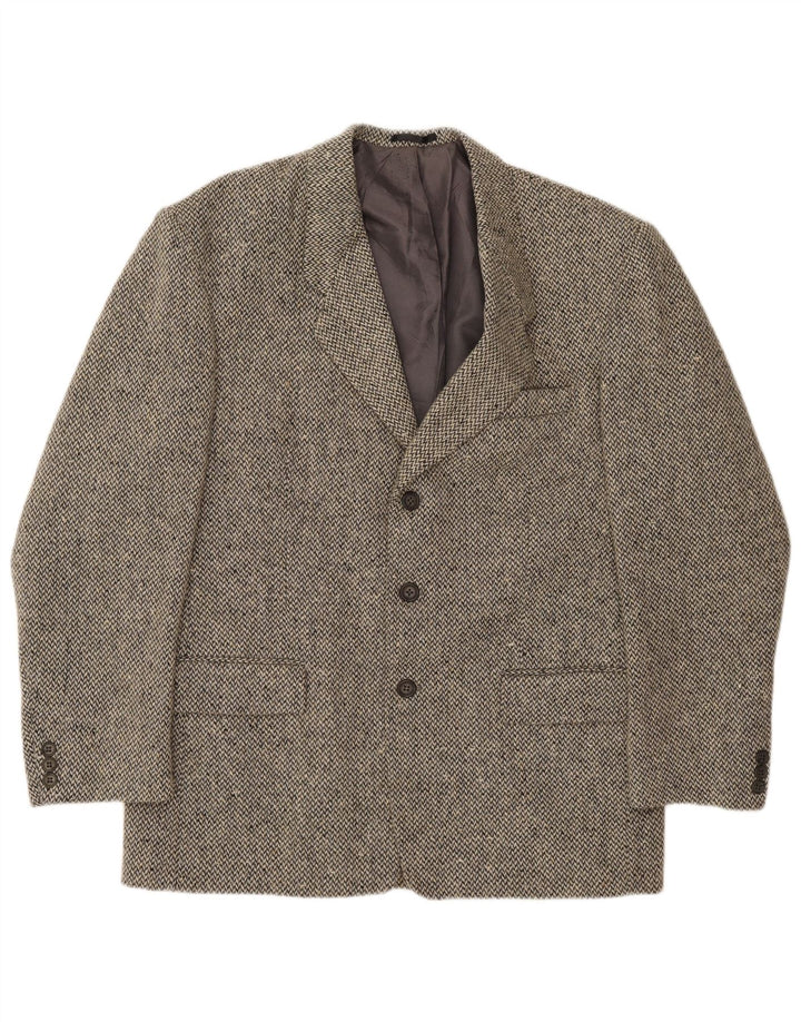 Oakwood Ανδρικό σακάκι σακάκι με 3 κουμπιά UK 40 Large Grey Wool