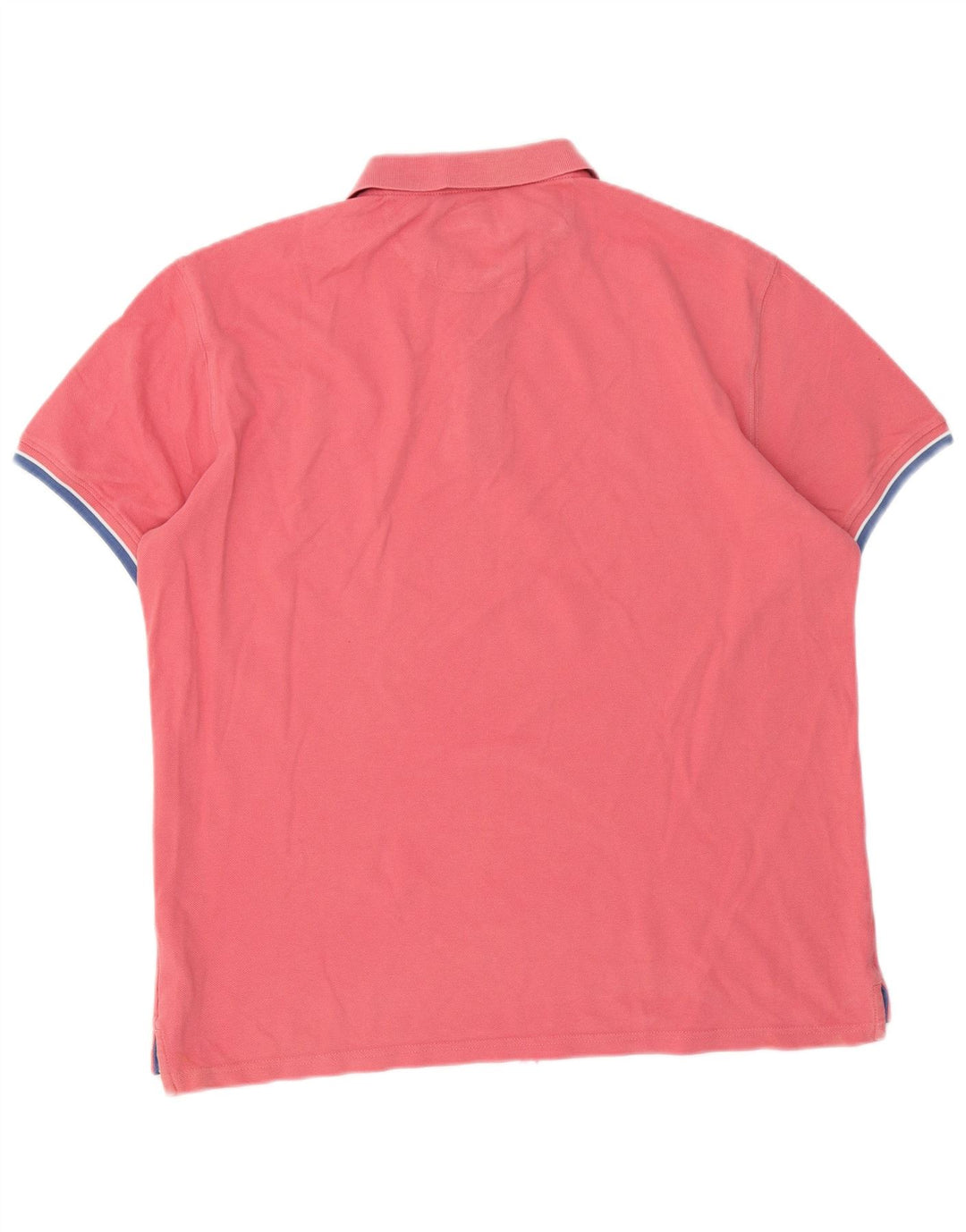 Ανδρικό πουκάμισο πόλο Massimo Dutti 2XL ροζ βαμβακερό