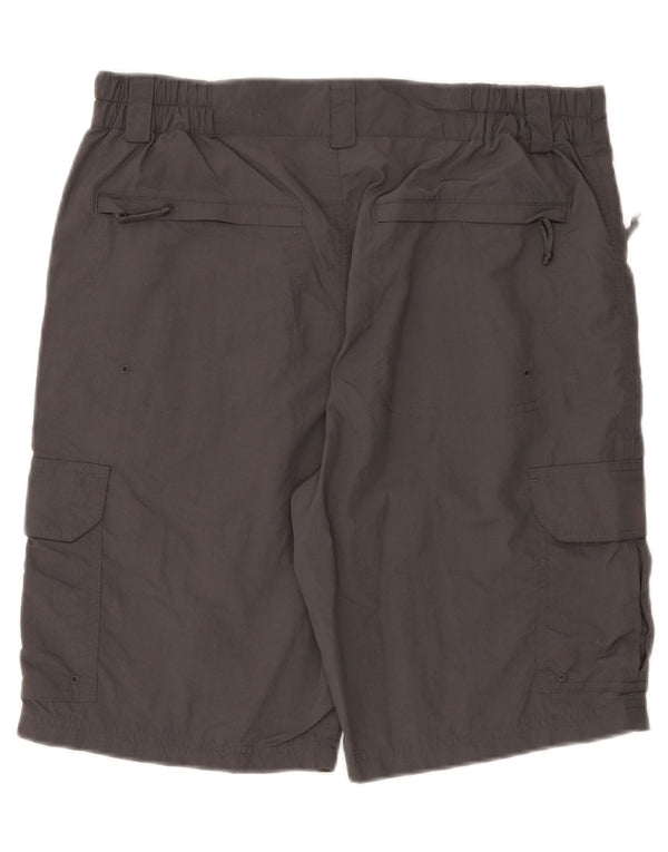 Ανδρικό σορτς Cargo Mountain Warehouse W34 Large Grey Polyamide