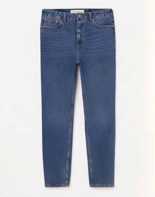 Topshop Γυναικείο Slim Jeans UK 16 Large W34 L32 Blue Cotton