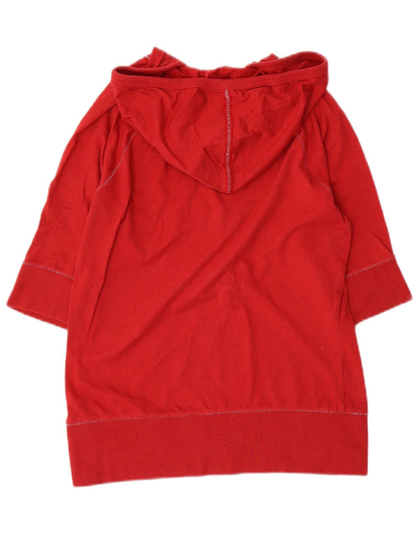 The North Face γυναικείο T-Shirt με κουκούλα Top UK 6 XS Red Cotton