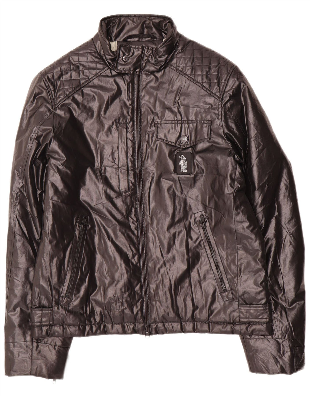 Ανδρικό μπουφάν Refrigue Bomber padded UK 40 Large Black Polyester