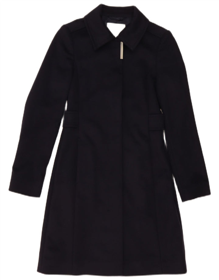 Γυναικείο παλτό Hugo Boss US 4 Small Navy Blue Wool