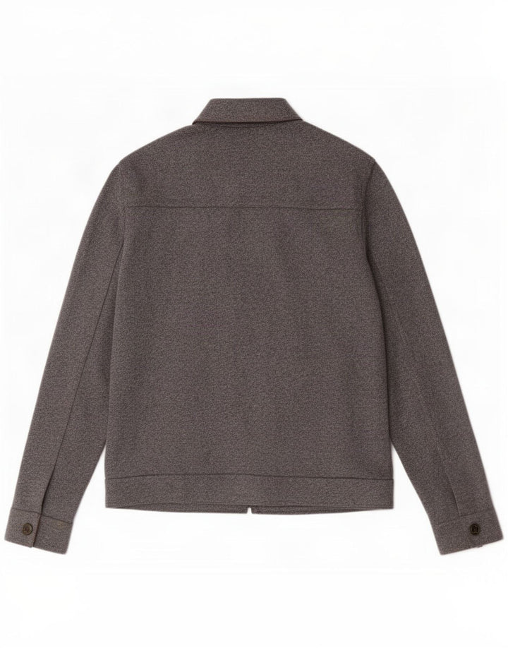 Ted Baker Ανδρικό μπουφάν Bomber Size 4 Large Grey Polyester