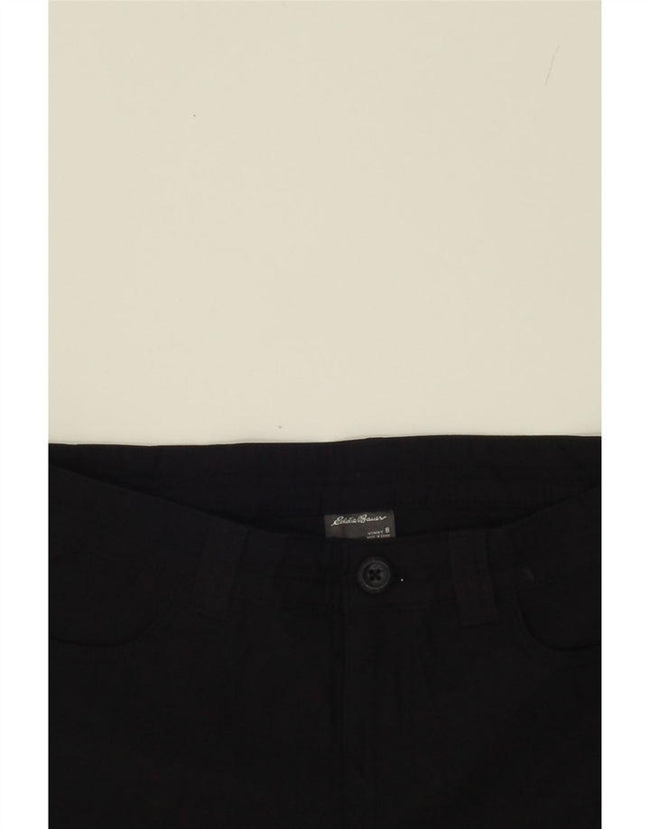 EDDIE BAUER Womens Cargo Shorts US 8 Medium W30  Black Nylon Vintage Eddie Bauer and Second-Hand Eddie Bauer from Messina Hembry 