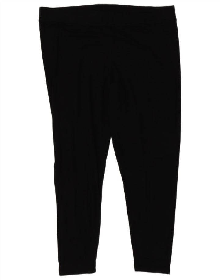 Marks & Spencer Γυναικεία Κολάν UK 22 3XL Μαύρη βισκόζη