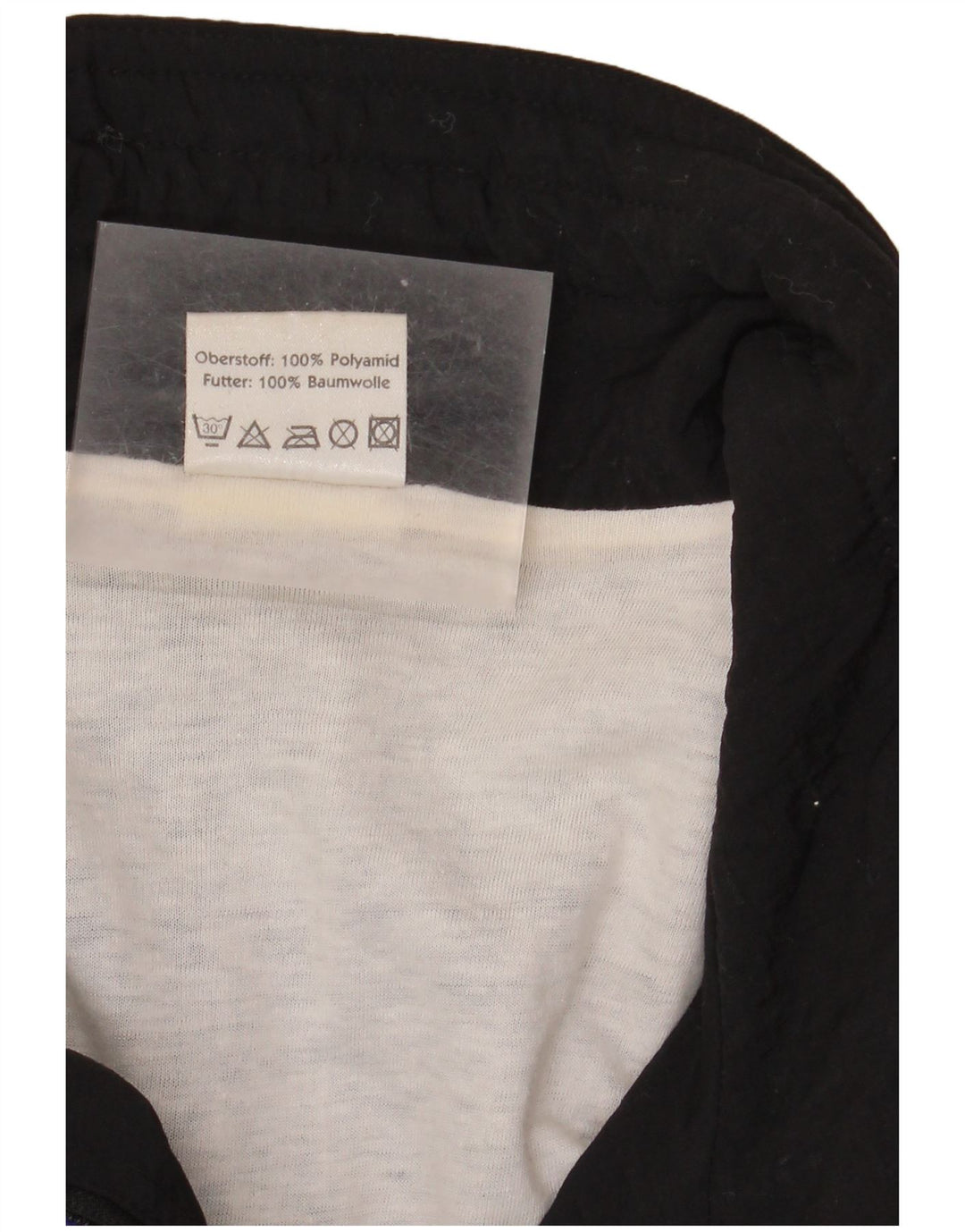 Ανδρική αθλητική φόρμα Shamp Μπουφάν με μεγάλο μαύρο χρώμα, πολυαμίδιο