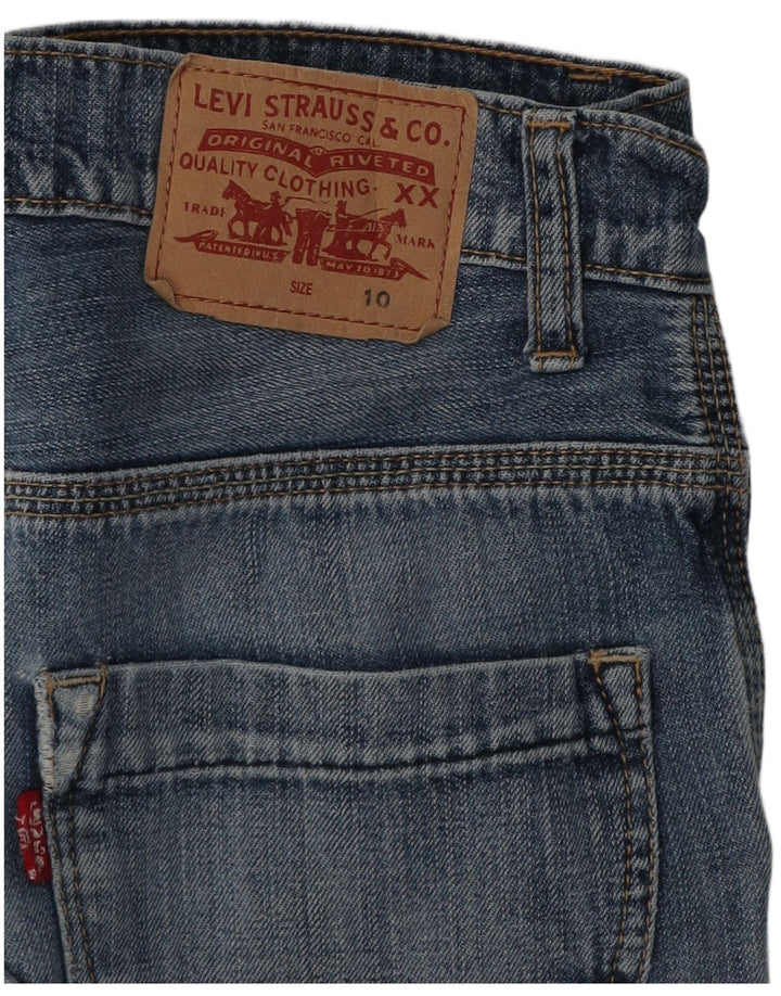 Levi's Boys Distressed Cargo τζιν σορτς 9-10 ετών W24 μπλε