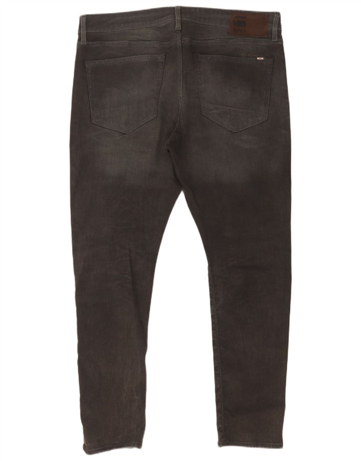 Ανδρικό Slim Jeans G-Star W38 L32 Γκρι βαμβακερό