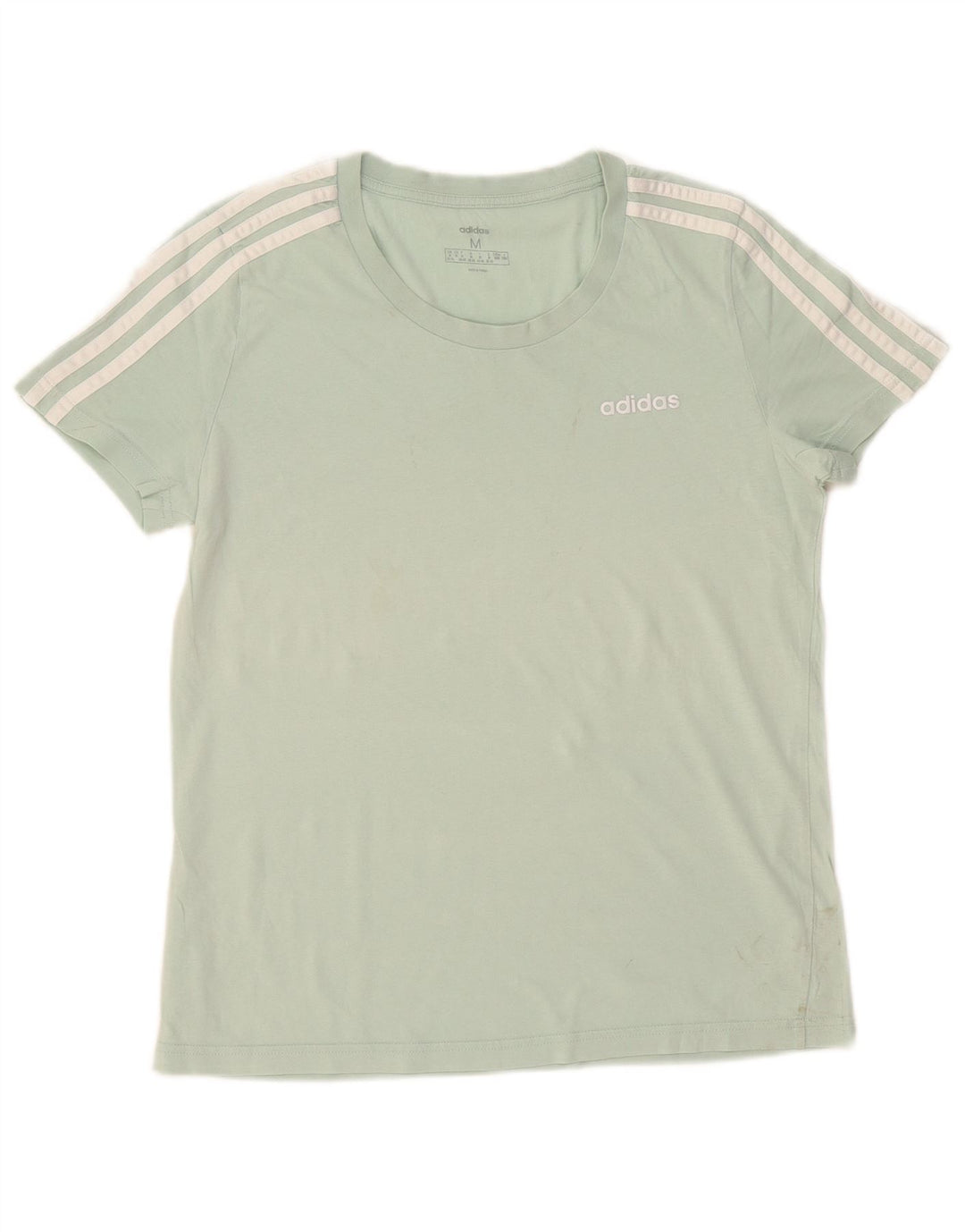 Adidas Γυναικείο T-Shirt Top UK 12/14 Medium Green