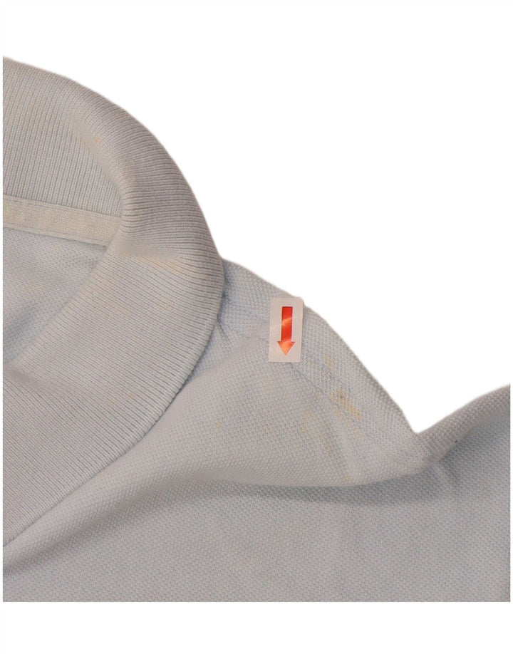 Ανδρικό μπλουζάκι πόλο LACOSTE Νούμερο 7 2XL Μπλε βαμβακερό