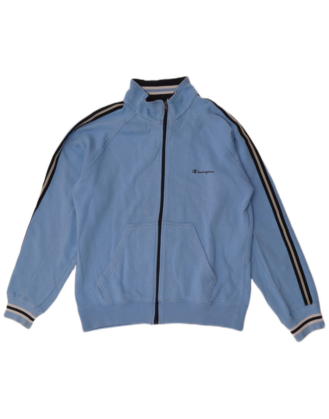 Ανδρική φόρμα Champion Top Jacket Μεγάλο Μπλε Ριγέ Βαμβακερό