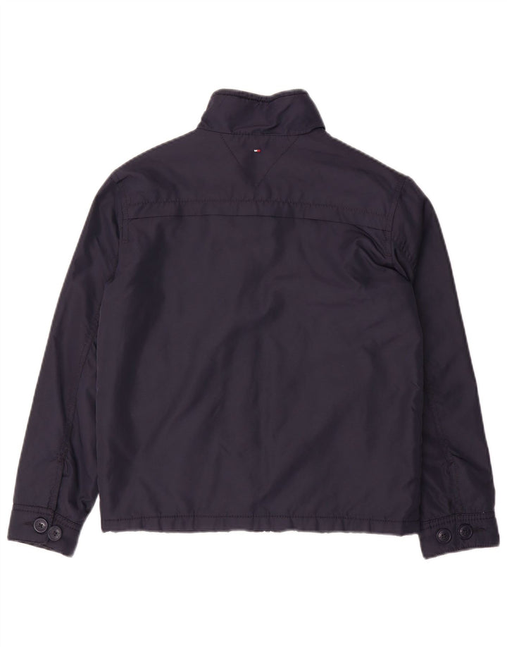 Tommy Hilfiger Boys Bomber Jacket 9-10 Years Navy Blue Nylon