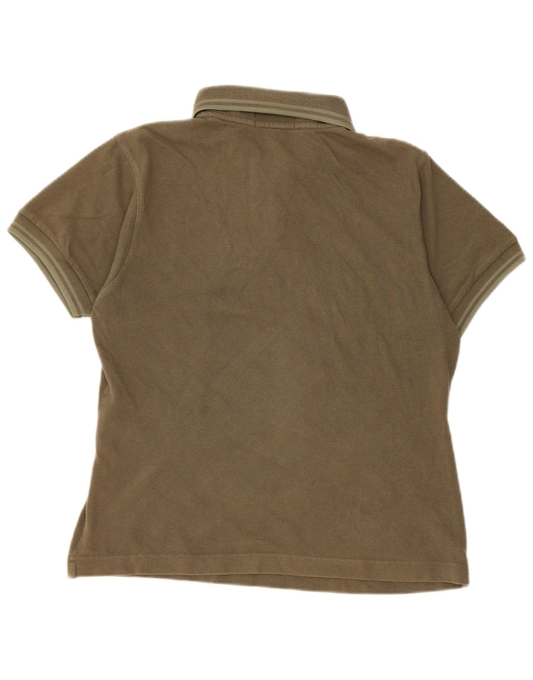 Fred Perry γυναικείο μπλουζάκι πόλο UK 12 μεσαίο χακί βαμβακερό