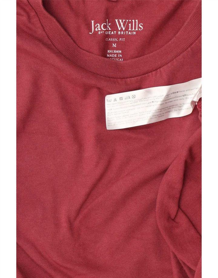 Ανδρικό μπλουζάκι Jack Wills Classic Εφαρμογή Μπλουζάκι από μεσαίο βαμβάκι
