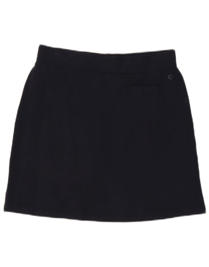 Marks & Spencer Girls Skort 15-16 Years Navy Blue Cotton