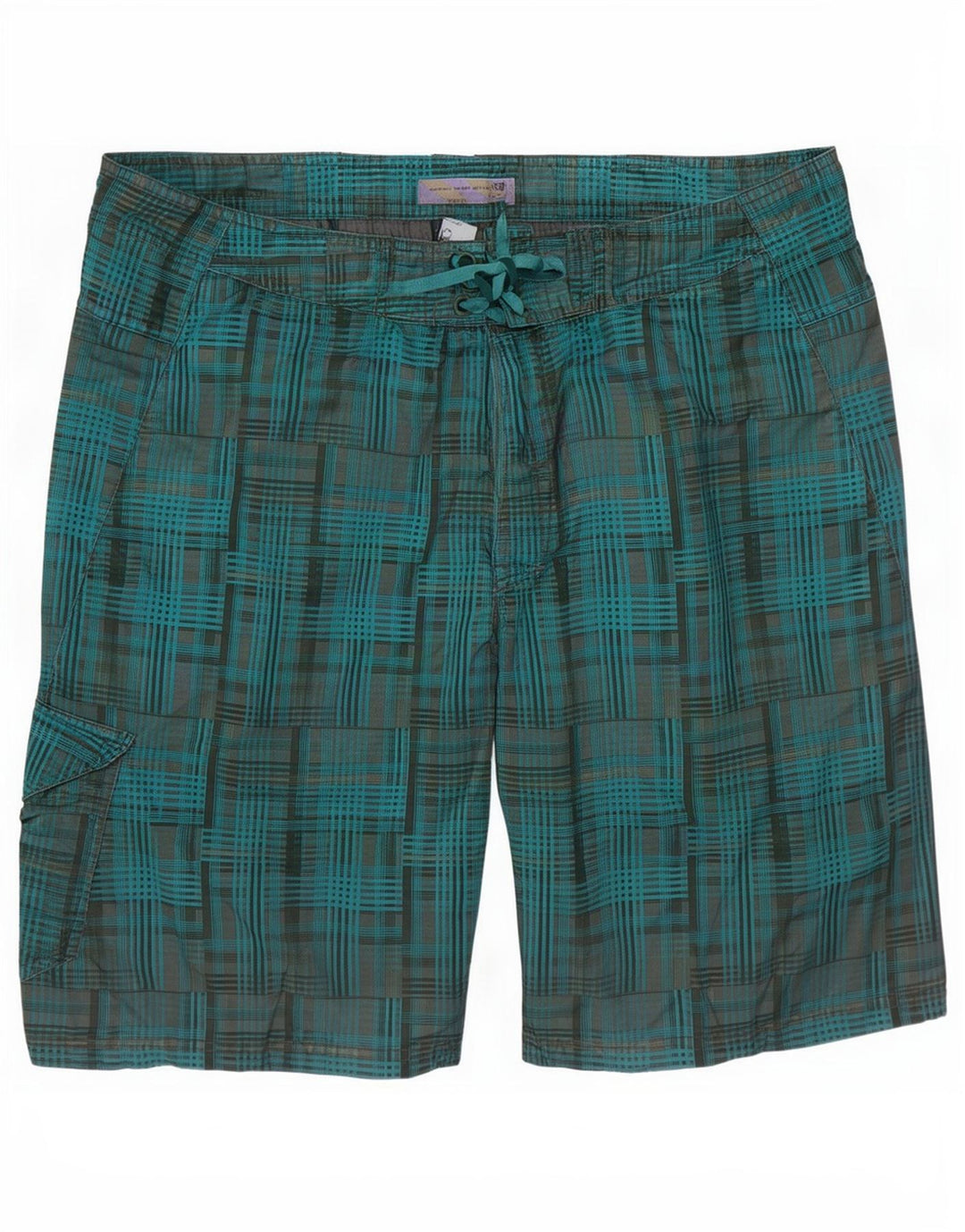 Ανδρικό σορτς κολύμβησης Fat Face XL Blue Check Polyester