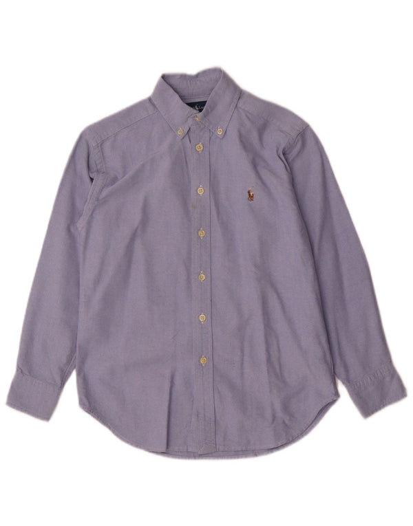 Ralph Lauren Boys πουκάμισο 7-8 ετών Μπλε βαμβακερό
