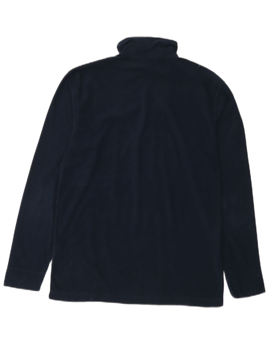 Ανδρική φόρμα πουλόβερ με φερμουάρ Asics Top Small Navy Blue Polyester