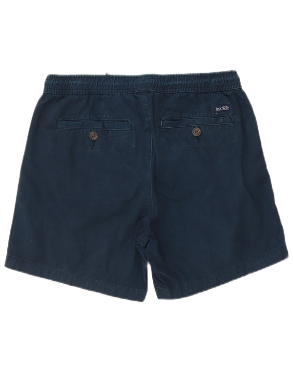 Jack Wills Ανδρικό Σορτς Chino Βαμμένο Ανδρικό Ένδυμα Small W29 Navy Blue βαμβακερό