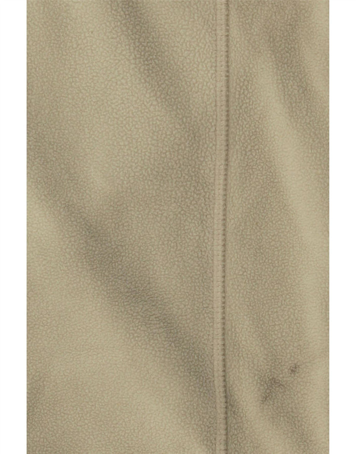 Marks & Spencer Mens Fleece Jumper XL Beige Polyester