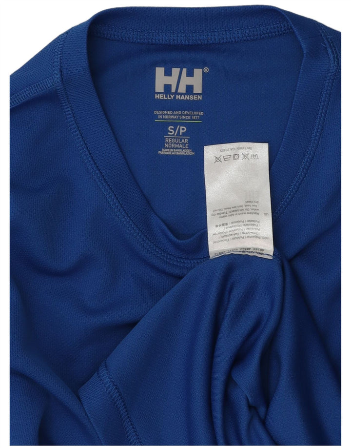 Helly Hansen Ανδρικό Μπλουζάκι Μακρυμάνικο Μικρό Μπλε Πολυεστέρας