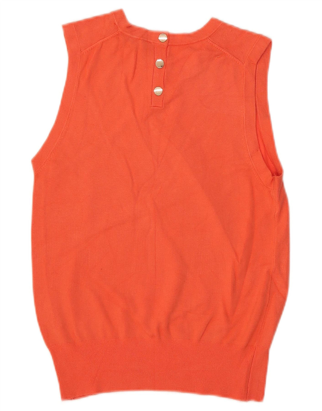 Zara Γυναικείο Γιλέκο Tank Top UK 10 Small Orange
